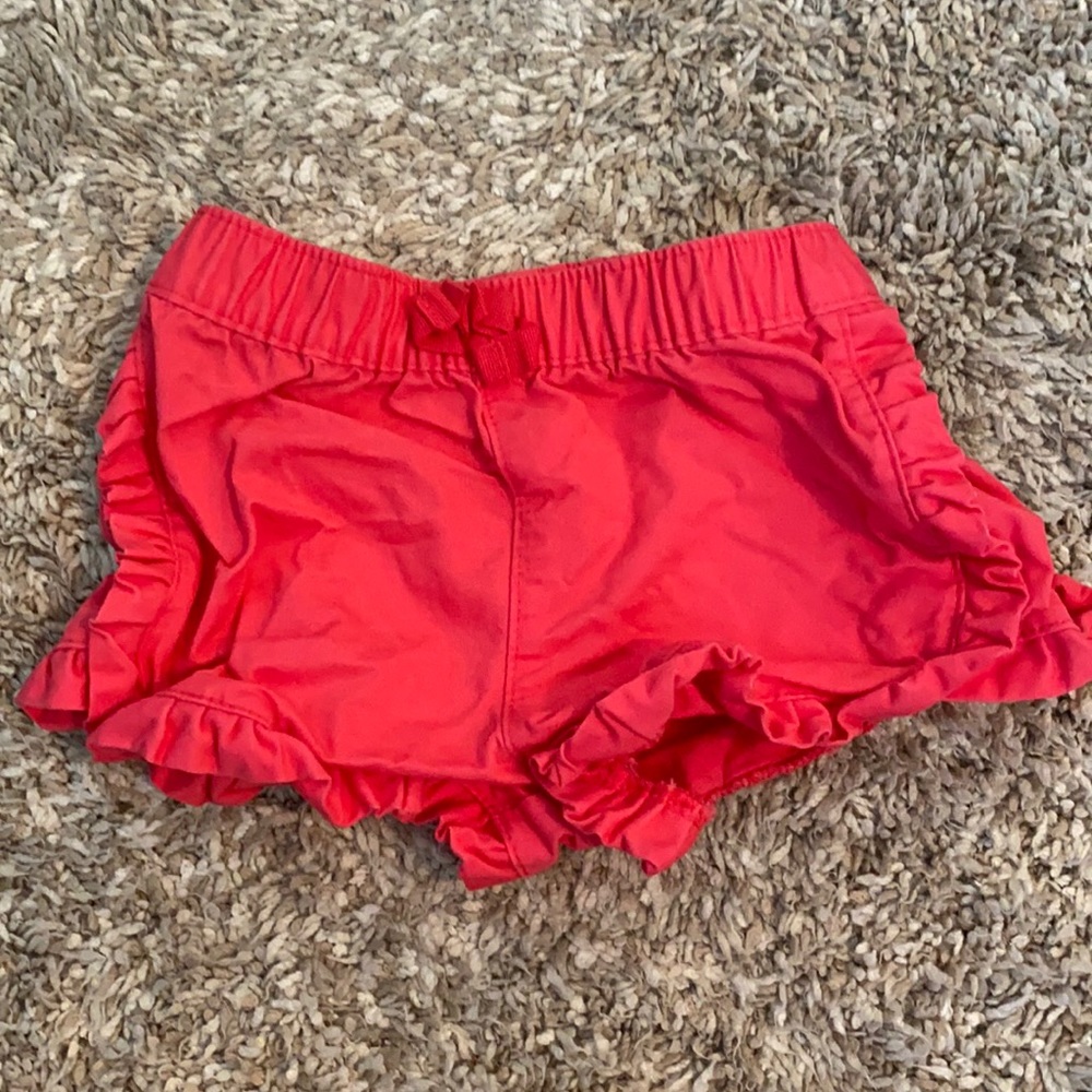 6 month Carter’s ruffle shorts